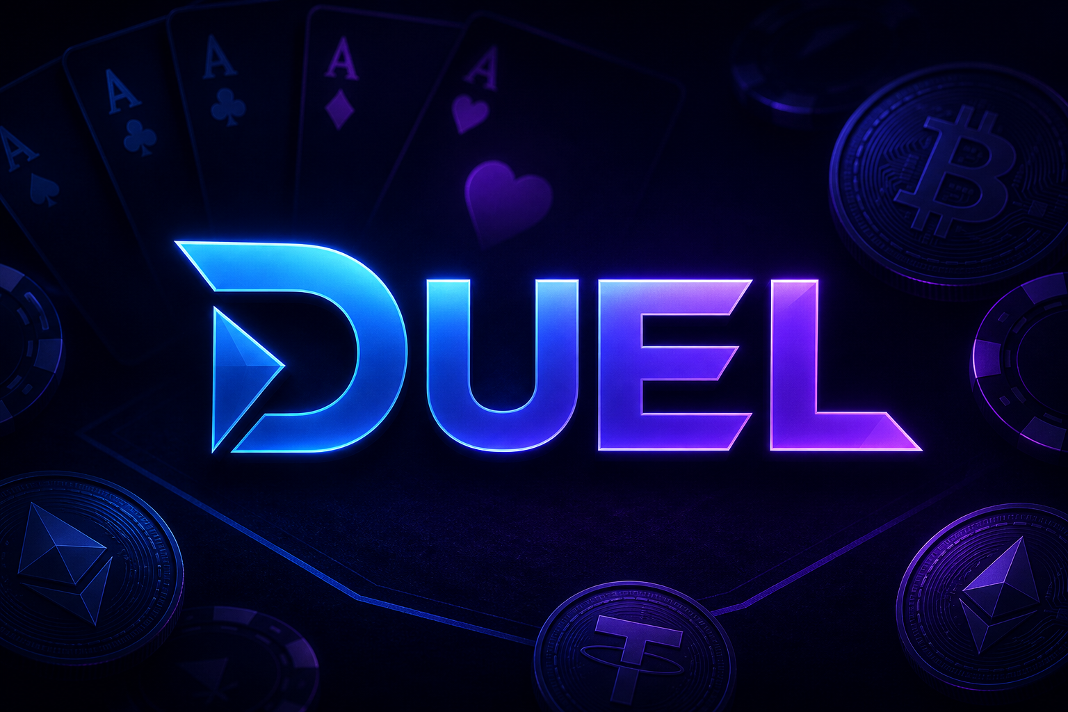 Duel Casino-Logo-Rezensionsgrafik